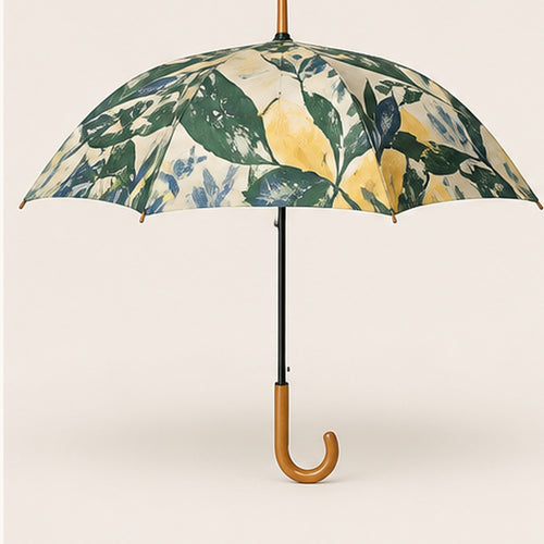 Botanic Tempo Long Umbrella full product view