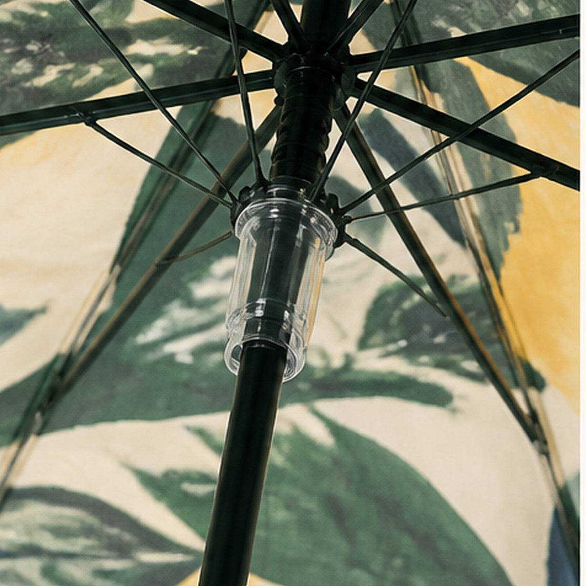 Botanic Tempo Long Umbrella handle and frame detail