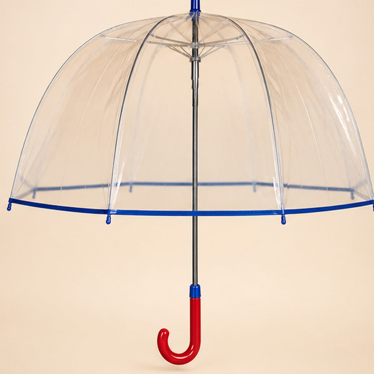 Clear Arc Bubble Umbrella full product view