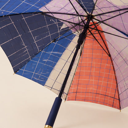 Studio Grid Long Umbrella handle and frame detail